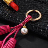 Plush Bag Pendant Velvet Tassel Keychain