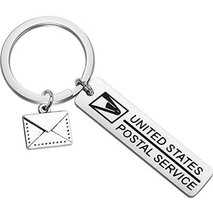 Post Office Keychain Postal Staff Gift