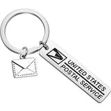 Post Office Keychain Postal Staff Gift