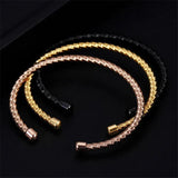Punk Vintage Silver Charm Bracelet for Women