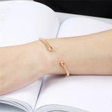 Punk Vintage Silver Charm Bracelet for Women