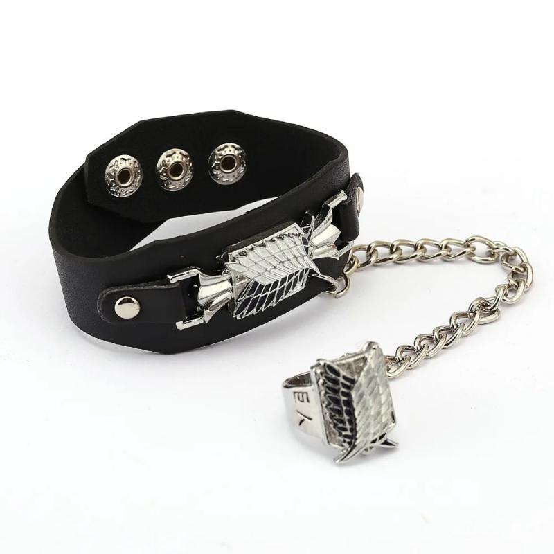 AoT Metal Keychains Set for Fans