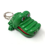 Crocodile Bite Finger Toy Keychain