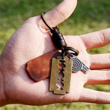 Vintage Maple Leaves Charm Keychains Handbag Car Key Ring Pendant Keyrings