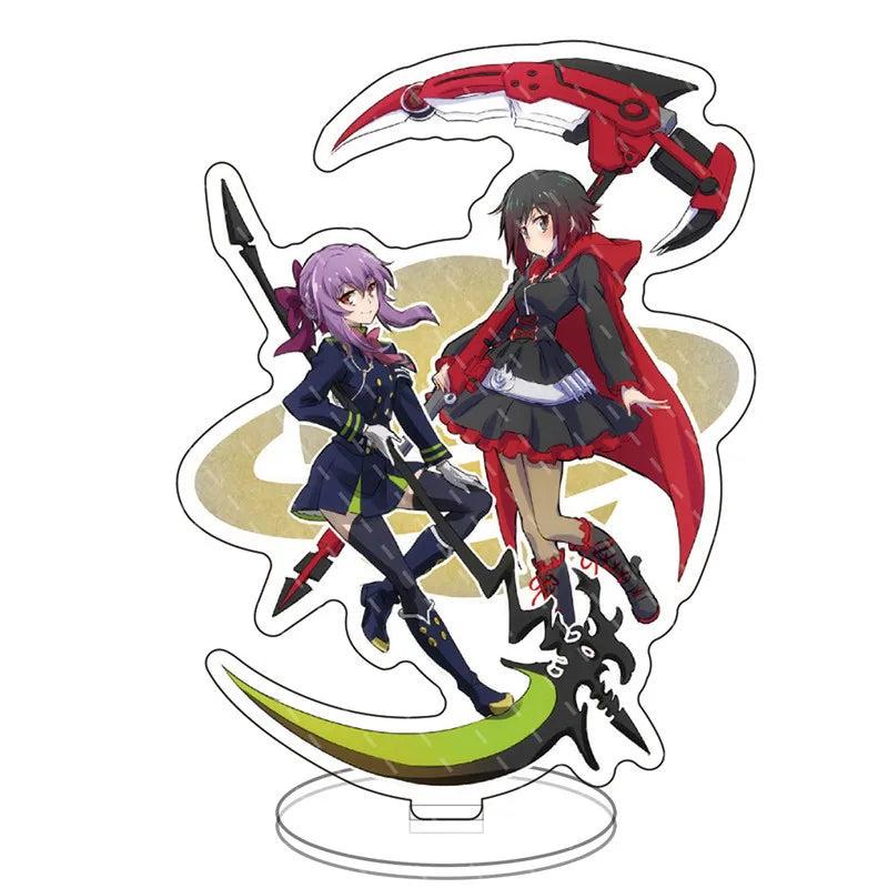 Seraph of The End Anime Stand Acrylic Figure Double-Sided Desk Decor Xmas Gift