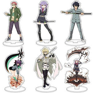 Seraph of The End Anime Stand Acrylic Figure Double-Sided Desk Decor Xmas Gift