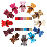 Mini Plush Bear Keychains - Teddy Bear Key Chain for Teens Girls Boys