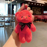 Mini Plush Bear Keychains - Teddy Bear Key Chain for Teens Girls Boys