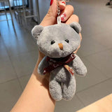 Mini Plush Bear Keychains - Teddy Bear Key Chain for Teens Girls Boys