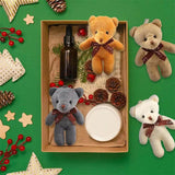 Mini Plush Bear Keychains - Teddy Bear Key Chain for Teens Girls Boys