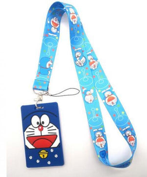 Doraemon Lanyard Key Chains Card Holders Bank Card Neck Strap P08