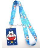 Doraemon Lanyard Key Chains Card Holders Bank Card Neck Strap P08