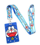 Doraemon Lanyard Key Chains Card Holders Bank Card Neck Strap P08