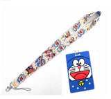 Doraemon Lanyard Key Chains Card Holders Bank Card Neck Strap P08