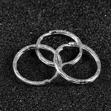 Metal Key Holder Split Rings Unisex Keyring Keychain Finding Accessory