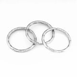 Metal Key Holder Split Rings Unisex Keyring Keychain Finding Accessory