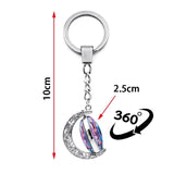 Luminous Zodiac Sign Keychain Charms Glow In The Dark Constellation Key Ring