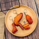 Roasted Chicken Wings Keychain