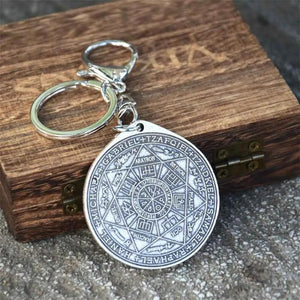 Seal Of The Seven Archangels Solomon Saint Michael Asterion Kabbalah Amulet