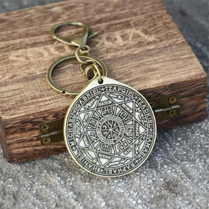 Seal Of The Seven Archangels Solomon Saint Michael Asterion Kabbalah Amulet