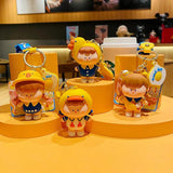 Duck Headgear Kids Keychain PVC Pendant Key Chain