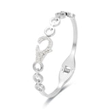 Stainless Steel Plating Cuff Symbol Bangles For Women Bangle Bracelet
