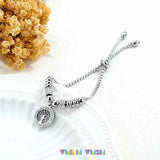 WinkinWinsin P Series Hand Chain Rose Plated Women Titanium Bracelet