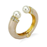 European and American Pearl Bracelet Cuff Bangle Charm Jewelry
