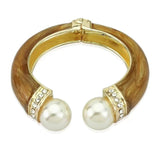 European and American Pearl Bracelet Cuff Bangle Charm Jewelry