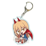 Chainsaw Man Acrylic Keychain - Pochita Makima Power Cosplay Accessory
