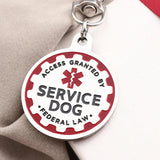 Service Dog Tag, Emotional Support Dog Tag Keychain