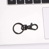 10PCS Swivel Clasps Lanyard Snap Hooks with Key Rings