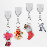 10PCS Swivel Clasps Lanyard Snap Hooks with Key Rings