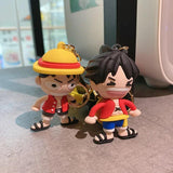 Luffy Silicone Keychain & Lanyard Schoolbag Pendant Cosplay Fans Gift