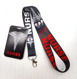 1pc Doctors Nurse Key Chain Neck Strap Camera ID Lanyard