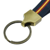 Spain Flag Keychain Charm Bracelet Dangler