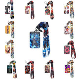 Anime Key Holder Lanyard Neck Rope ID Card Holder