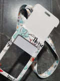 Doctor Nurse Lanyard Key Chains ID Holders Bank Card Neck Strap