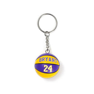 Curry Basketball Keychain Car Key Ring All Star Fan Key Chain Ball Shape