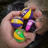 Curry Basketball Keychain Car Key Ring All Star Fan Key Chain Ball Shape