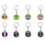 Curry Basketball Keychain Car Key Ring All Star Fan Key Chain Ball Shape
