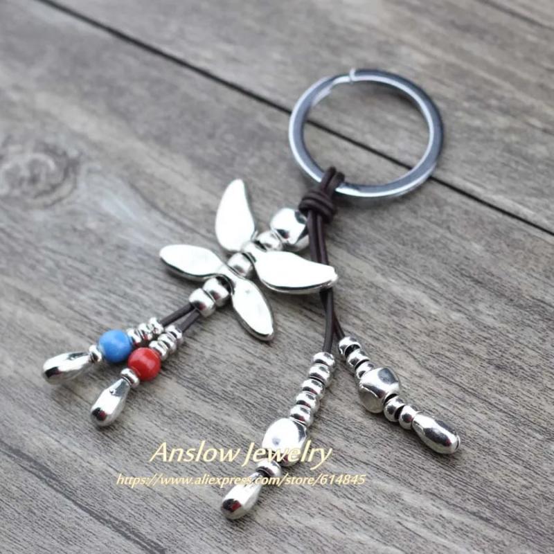Anslow Dragonfly Keychain Ring For Car Door