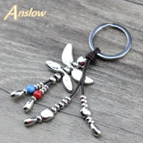 Anslow Dragonfly Keychain Ring For Car Door