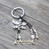 Anslow Dragonfly Keychain Ring For Car Door