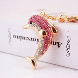 Rhinestone Turtle Keychain - Women Bag Accessory
