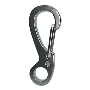 5 PCS Mini Spring Buckle Key Chain 304 Stainless Steel Quick Hook Keychain