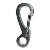 5 PCS Mini Spring Buckle Key Chain 304 Stainless Steel Quick Hook Keychain