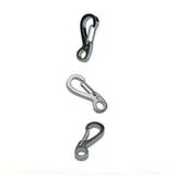 5 PCS Mini Spring Buckle Key Chain 304 Stainless Steel Quick Hook Keychain