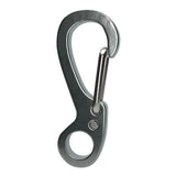5 PCS Mini Spring Buckle Key Chain 304 Stainless Steel Quick Hook Keychain