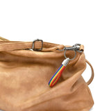 LGBT Rainbow Fabric Keychain with Car Key Ring